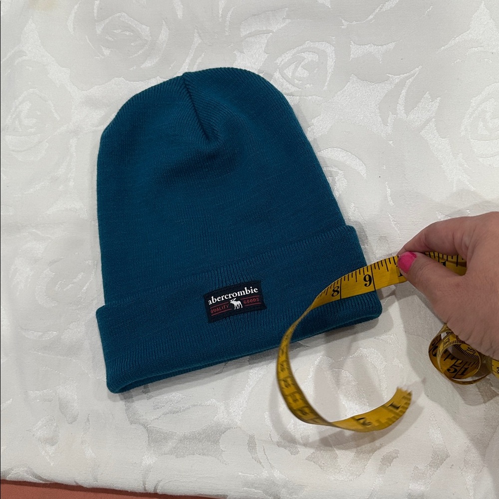 Abercrombie Kids Blue Beanie Hat - Picture 6 of 6
